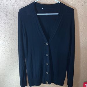 $248 tory Burch Simone cardigan in black